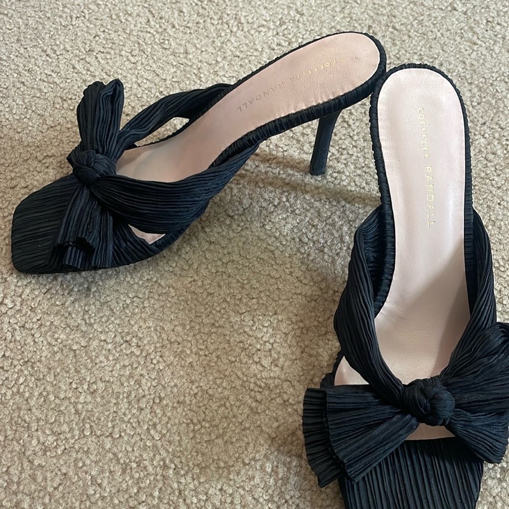 Loeffler Randall Black Heels